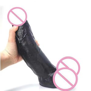 Godemiché réaliste extra large en silicone, pénis géant avec ventouse, jouet de stimulation du point G pour hommes et femmes, godemiché phallique