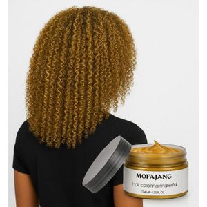 Cire de coloration capillaire temporaire  pour cheveux