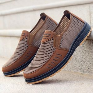 GALUIN Chaussures décontractées respirantes pour hommes - mocassins en toile