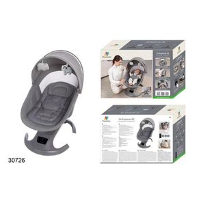 Transat Bébé ,Balancelle Électrique Bébé Pivotante à 360° avec Télécommande et Bluetooth