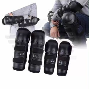 Gen équipements De Protection (moto)-Kit de protections pour coudes et genouillères de moto-Ensemble 4 Pièces
