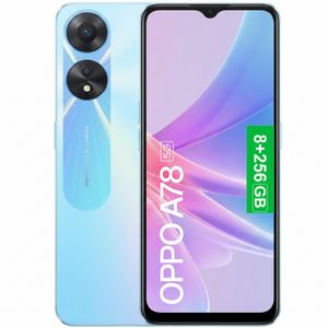 Oppo  A78 - 6.53 Pouces FHD - 256GO ROM - 8GO RAM - 2 SIM - 5G - 50MP/8MP - 5000MAH - BLUE