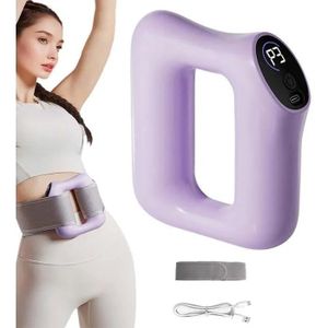 Anneau de Fascia Multifonctionnel pour Tout le Corps, Masseur Électrique Ergonomique de Fascia, Vibrations de Tissus Profonds avec Design Portable, Fascia Blaster pour Récupération des Nœuds Musculaires et Relaxation avec Modes Réglables
