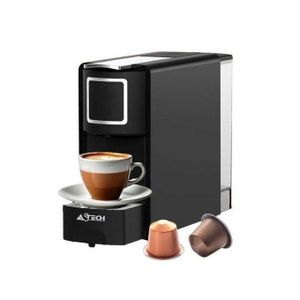 Astech Machine à café compatible capsule expresso - noir