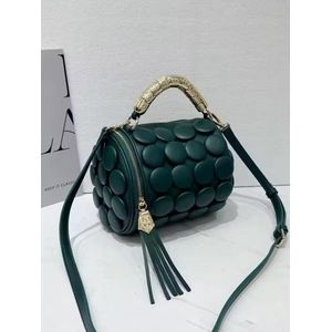 Sac bandoulière pour femme de forme cylindrique 