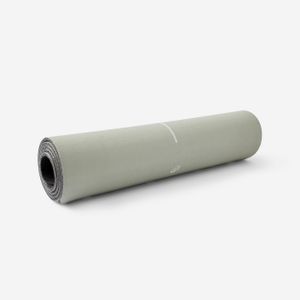Domyos Tapis de fitness résistant et adhérent épaisseur 8 mm, vert sauge