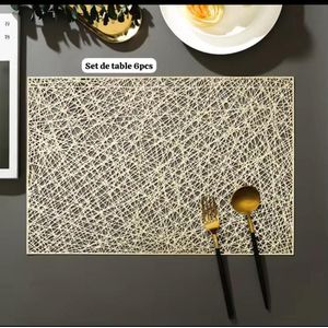 Lot de 6 set de table 