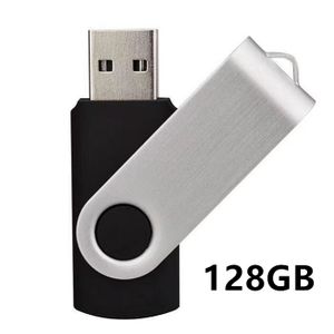 Generic Clé USB 128 GB - Clé USB Pour TV 16GB offert - Gris/violet - Prix  pas cher