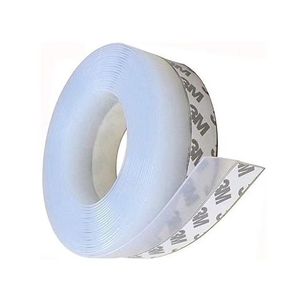 Flushrenic Bande d'étanchéité de porte, silicone auto-adhésif, 6 mètres
