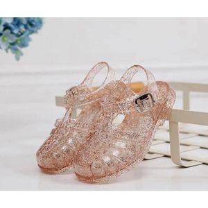 Sandales Jelly Tic-Tic Pailletées Fille Tendance Été, Plusieurs Coloris