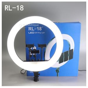  une Ring Light LED de 18 pouces idéale pour la photographie et la vidéo