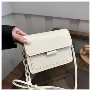 Petit Sac à Bandoulière Pour Femme PU Messager Sac à Main Rabat Sac à Main Pour Femme