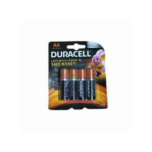 Duracell Lot 4 piles AA