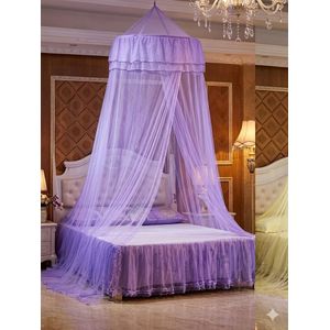 Beautiful Household Ventilating Round Canopy Foldable Mosquito Tent Net for Bedroom