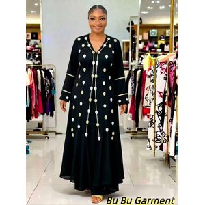 Ensemble Robe Abaya couleur Noir