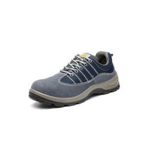 Chaussures de sécurité pour hommes avec embout en acier et anti-crevaison - bleu - EU 42