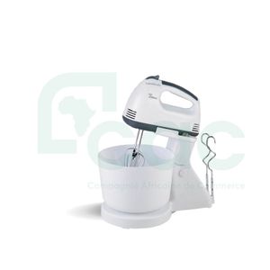 Batteuse electrique avec bol - 250 W - Noire Blanc