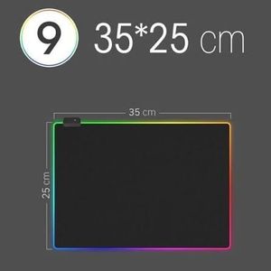 TC2i Tapis de souris RGB ciel étoilé, tapis de souris