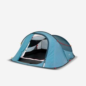 Quechua Tente de camping instantanée 3 places, 2 Seconds bleu
