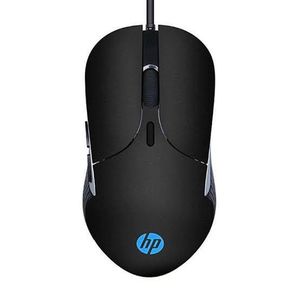 Hp Souris filairE  - Ergonomique - Capteur optique - Elairage RGB