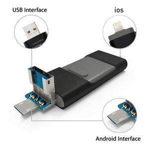 Clé USB 256gp 3 en 1 Flash Drive Photo-Stick Android, IPhone, IPad, PC / MAC