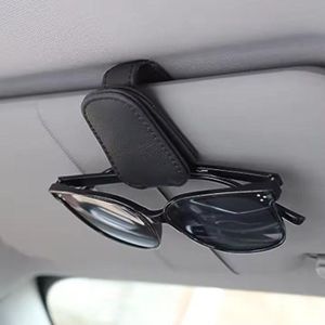 Porte-lunettes magnétique à fixer sur le pare-soleil de la voiture