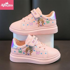 Arsuxeo Chaussures enfant pour filles (7-13 ans) - Baskets décontractées - Printemps