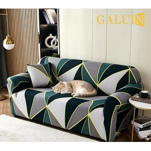 GALUIN Housse de canapé trois places enveloppante, élastique, coupe-vent et anti-poussière - Jours Passés