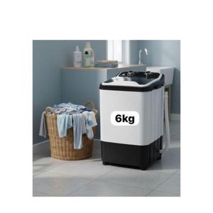 Mini-machine à laver semi-automatique 6kg Qualité supérieure 
