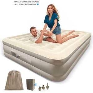 Autre Matelas gonflable 2 place avec pompe intégrée