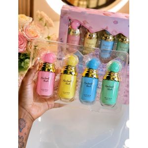  Coffret cadeau de mini-parfums 4-en-1 Marshmallow Blush Collection 