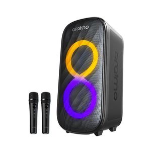 Oraimo Haut-parleur de fête sans fil SpaceBox Max 200W Son Ultime Deux Microphones sans fil