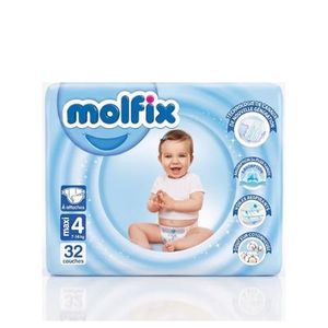 Molfix COUCHES TWIN CULOTTES MAXI - 32 Pieces