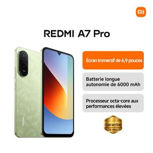 Xiaomi Redmi A7 Pro - 64 Go - 4Go RAM - 6.9" - 2 Nano SIM - 13 MP/8 MP - 6000mAh - Vert - Garantie 18 mois
