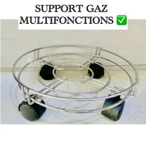 Support à gaz avec roues 