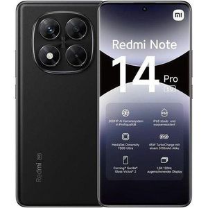 Xiaomi Redmi Note 14 Pro plus 5G - 8Go - 256 Go - Double SIM -Noir