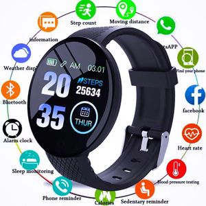 Montre Connectée Smartwatch - Bluetooth - Cardio - Tension - Étanche IP67 - Noir - Unisexe 