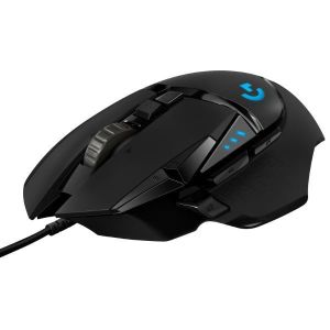 Logitech Souris Gamer-capteur optique-25600dpi-11  boutons programmables-retro éclairage RGB-Lightsync