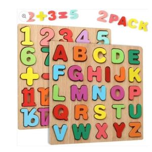 Lot de 2 puzzle Montessori 