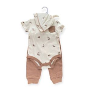 ensemble layette 3 pieces bebe garcon blanc bebe