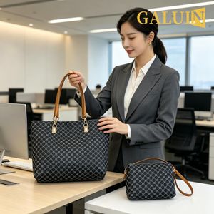 GALUIN Ensemble de sac à main et sac bandoulière pour dames en deux pièces