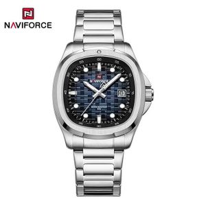 Naviforce Montre Homme En Acier Argent 9240SBES