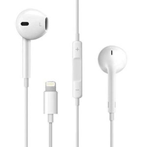 Ecouteur type lightning pour Iphone Blanc
