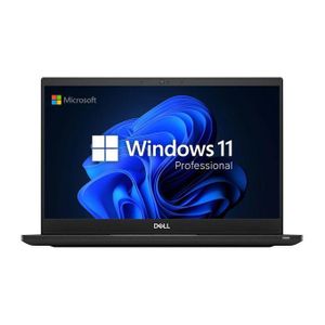 DELL Ordinateur portable 2 en 1 Latitude 7390 13,3 pouces FHD WVA (1920 x 1080), Intel Quad Core i7-8350U, 8 Go de RAM, 256 Go de SSD, Windows 11 Pro Reconditionne