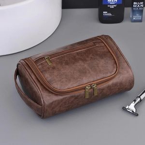 Trousse de toilette pour homme, trousse de voyage, trousse à cosmétiques portable