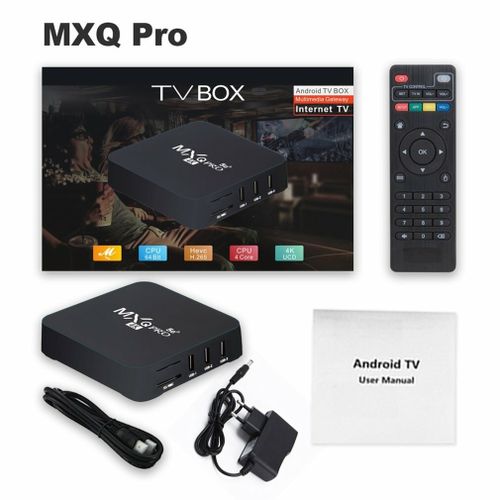 Smart Tv Box Wifi Home Media Player Hd Digital avec télécommande Décodeur TV  pour la maison