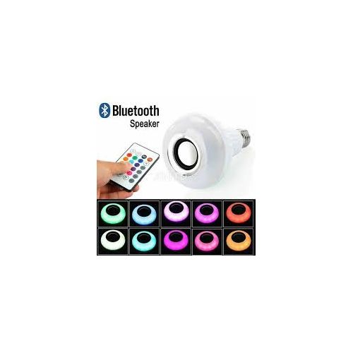 product_image_name-Generic-Ampoule RVB avec Haut-Parleur CONNEXION Bluetooth/USB - Blanc-2
