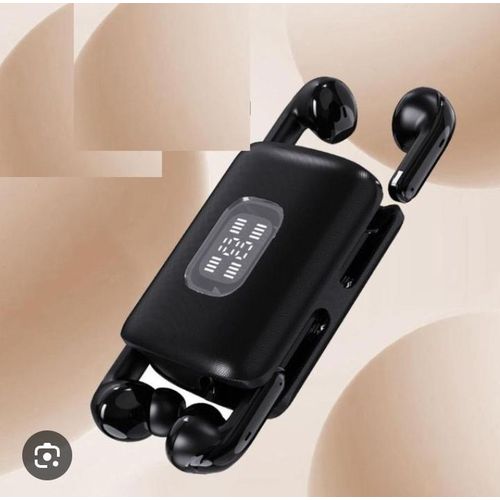 product_image_name-Generic-écouteur Bluetooth avec 4 oreillettes (2 paires) - 4 écouteurs dans un seul boîtier - 4 oreillettes pour une autonomie illimitée-2