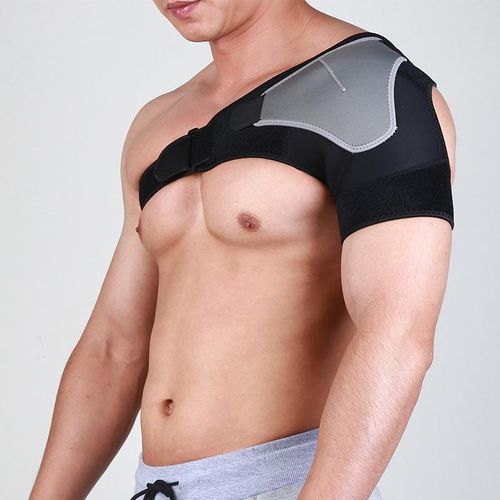 product_image_name-High Quality-Protège épaule avec poche pour chaud ou froid  épaulière de fitness ou soulagement résistant et respirant support épaule maintien épaulé - NOIR-6