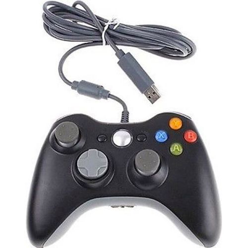 XBOX Manette filaire USB pour Xbox 360 - Prix pas cher